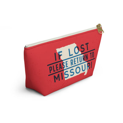 If Lost Return to Missouri Accessory Bag-Allegiant Goods Co. Vintage Sports Apparel