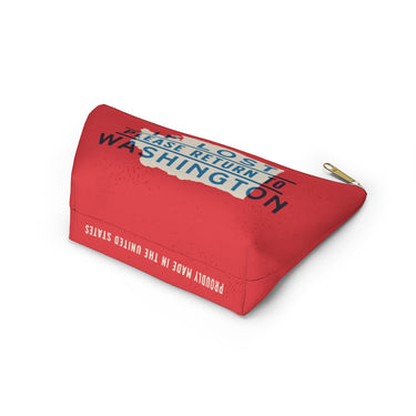 If Lost Return to Washington Accessory Bag-Allegiant Goods Co. Vintage Sports Apparel