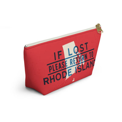 If Lost Return to Rhode Island Accessory Bag-Allegiant Goods Co. Vintage Sports Apparel