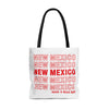 New Mexico Retro Thank You Tote Bag-Allegiant Goods Co. Vintage Sports Apparel
