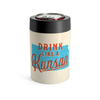 Drink Like A Kansan Can Cooler-Allegiant Goods Co. Vintage Sports Apparel