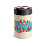 Drink Like A Kansan Can Cooler-Allegiant Goods Co. Vintage Sports Apparel