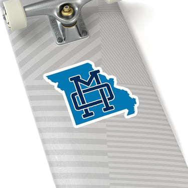 Missouri Home State Sticker (Royal & Navy Blue)-Allegiant Goods Co. Vintage Sports Apparel