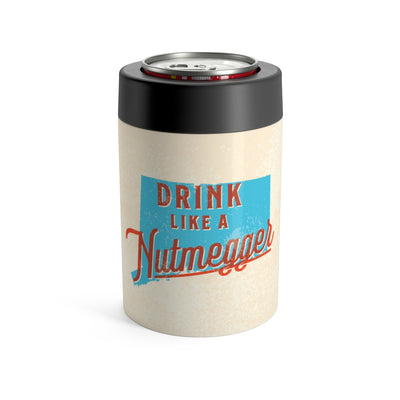 Drink Like A Nutmegger Can Cooler-12oz-Allegiant Goods Co. Vintage Sports Apparel