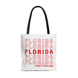 Florida Retro Thank You Tote Bag-Allegiant Goods Co. Vintage Sports Apparel