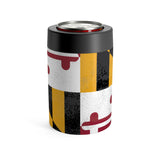 Maryland State Flag Can Cooler-Allegiant Goods Co. Vintage Sports Apparel