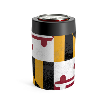 Maryland State Flag Can Cooler-Allegiant Goods Co. Vintage Sports Apparel