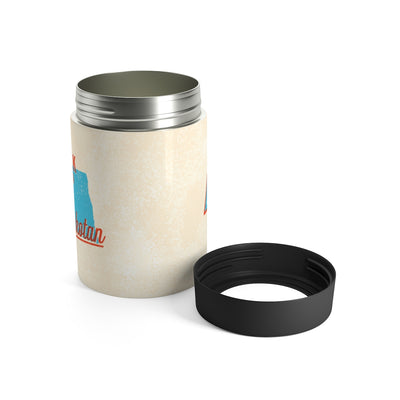 Drink Like A North Dakotan Can Cooler-Allegiant Goods Co. Vintage Sports Apparel