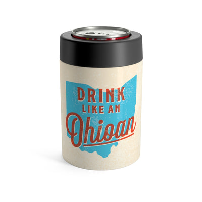 Drink Like An Ohioan Can Cooler-12oz-Allegiant Goods Co. Vintage Sports Apparel
