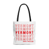 Vermont Retro Thank You Tote Bag-Allegiant Goods Co. Vintage Sports Apparel