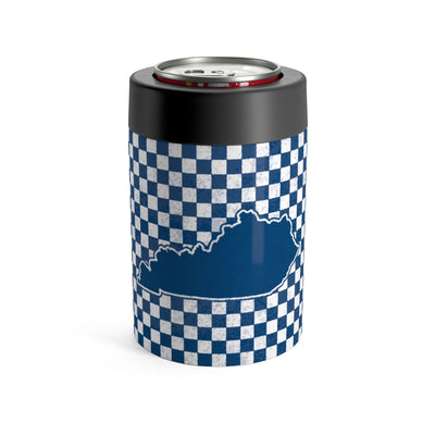 Kentucky Checkerboard Can Cooler-12oz-Allegiant Goods Co. Vintage Sports Apparel