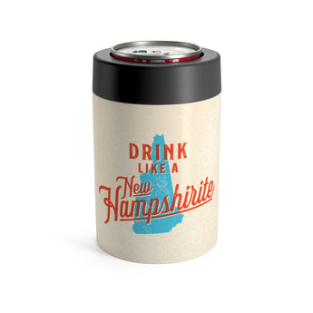 Drink Like A New Hampshirite Can Cooler-Allegiant Goods Co. Vintage Sports Apparel