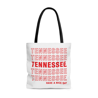 Tennessee Retro Thank You Tote Bag-Allegiant Goods Co. Vintage Sports Apparel