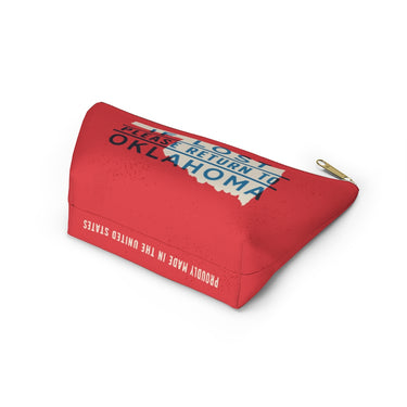 If Lost Return to Oklahoma Accessory Bag-Allegiant Goods Co. Vintage Sports Apparel