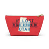 If Lost Return to Utah Accessory Bag-Small-Allegiant Goods Co. Vintage Sports Apparel