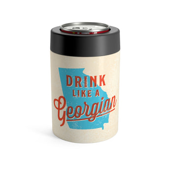 Drink Like A Georgian Can Cooler-Allegiant Goods Co. Vintage Sports Apparel