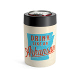 Drink Like An Arkansan Can Cooler-Allegiant Goods Co. Vintage Sports Apparel