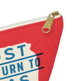 If Lost Return to Kansas Accessory Bag-Allegiant Goods Co. Vintage Sports Apparel