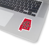 Alabama Home State Sticker (Crimson & White)-Allegiant Goods Co. Vintage Sports Apparel