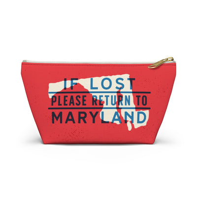 If Lost Return to Maryland Accessory Bag-Small-Allegiant Goods Co. Vintage Sports Apparel
