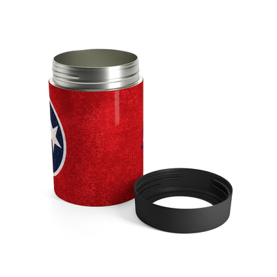 Tennessee State Flag Can Cooler-Allegiant Goods Co. Vintage Sports Apparel