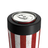 Indiana Hoosier Stripes Can Cooler-12oz-Allegiant Goods Co. Vintage Sports Apparel