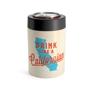 Drink Like A Californian Can Cooler-Allegiant Goods Co. Vintage Sports Apparel
