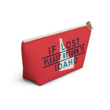 If Lost Return to Idaho Accessory Bag-Allegiant Goods Co. Vintage Sports Apparel