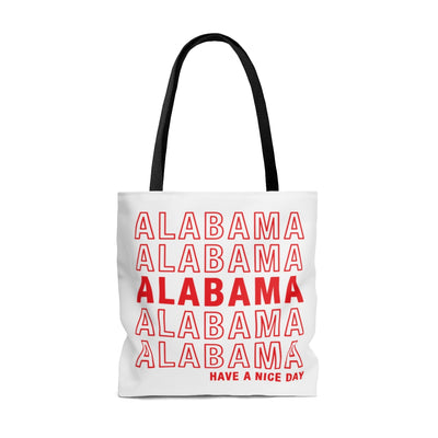 Alabama Retro Thank You Tote Bag-Allegiant Goods Co. Vintage Sports Apparel