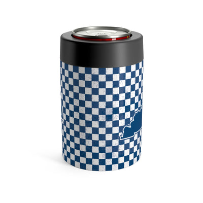 Kentucky Checkerboard Can Cooler-12oz-Allegiant Goods Co. Vintage Sports Apparel