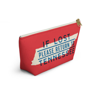 If Lost Return to Tennessee Accessory Bag-Allegiant Goods Co. Vintage Sports Apparel