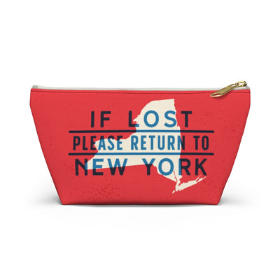 If Lost Return to New York Accessory Bag-Small-Allegiant Goods Co. Vintage Sports Apparel
