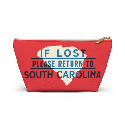 If Lost Return to South Carolina Accessory Bag-Small-Allegiant Goods Co. Vintage Sports Apparel