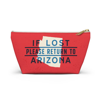 If Lost Return to Arizona Accessory Bag-Allegiant Goods Co. Vintage Sports Apparel