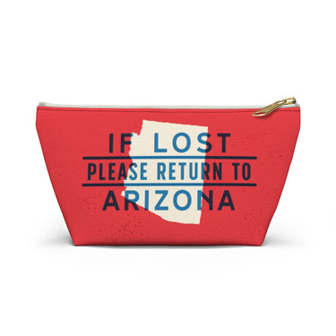 If Lost Return to Arizona Accessory Bag-Allegiant Goods Co. Vintage Sports Apparel