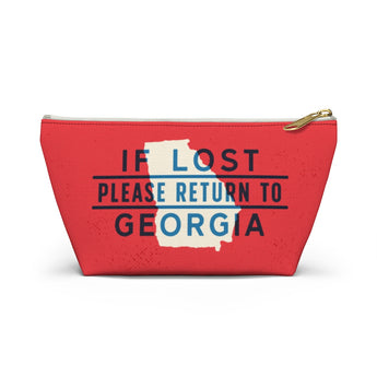 If Lost Return to Georgia Accessory Bag-Allegiant Goods Co. Vintage Sports Apparel