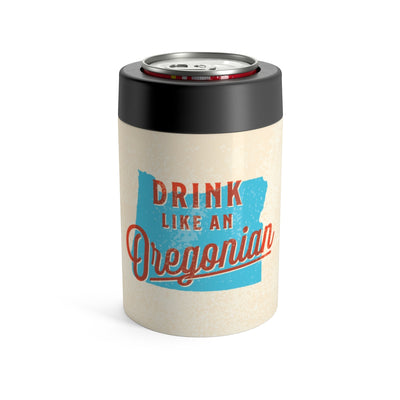 Drink Like An Oregonian Can Cooler-12oz-Allegiant Goods Co. Vintage Sports Apparel