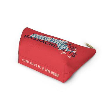 If Lost Return to Massachusetts Accessory Bag-Allegiant Goods Co. Vintage Sports Apparel