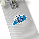 Kentucky Home State Sticker (Royal & Navy Blue)-Allegiant Goods Co. Vintage Sports Apparel