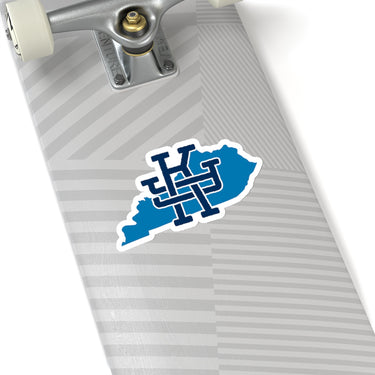 Kentucky Home State Sticker (Royal & Navy Blue)-Allegiant Goods Co. Vintage Sports Apparel