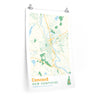 Concord New Hampshire Street Map Poster-20″ × 30″-Allegiant Goods Co. Vintage Sports Apparel
