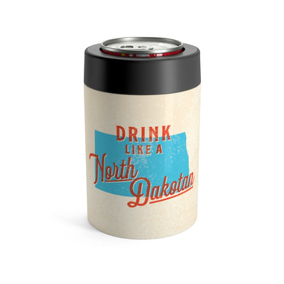 Drink Like A North Dakotan Can Cooler-12oz-Allegiant Goods Co. Vintage Sports Apparel