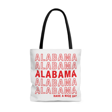 Alabama Retro Thank You Tote Bag-Allegiant Goods Co. Vintage Sports Apparel