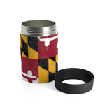Maryland State Flag Can Cooler-Allegiant Goods Co. Vintage Sports Apparel
