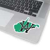 West Virginia Home State Sticker (Green & Black)-Allegiant Goods Co. Vintage Sports Apparel