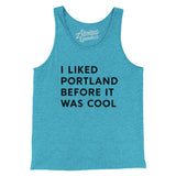 I Liked Portland Before It Was Cool Men/Unisex Tank Top-Allegiant Goods Co. Vintage Sports Apparel