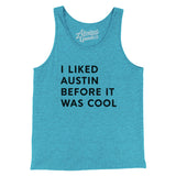 I Liked Austin Before It Was Cool Men/Unisex Tank Top-Allegiant Goods Co. Vintage Sports Apparel