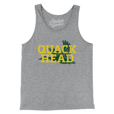 Quack Head Men/Unisex Tank Top-Athletic Heather-Allegiant Goods Co. Vintage Sports Apparel