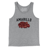 Amarillo Steak Men/Unisex Tank Top-Allegiant Goods Co. Vintage Sports Apparel