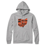 Ohio Tiger Stripes Fleece Hoodie-Allegiant Goods Co. Vintage Sports Apparel